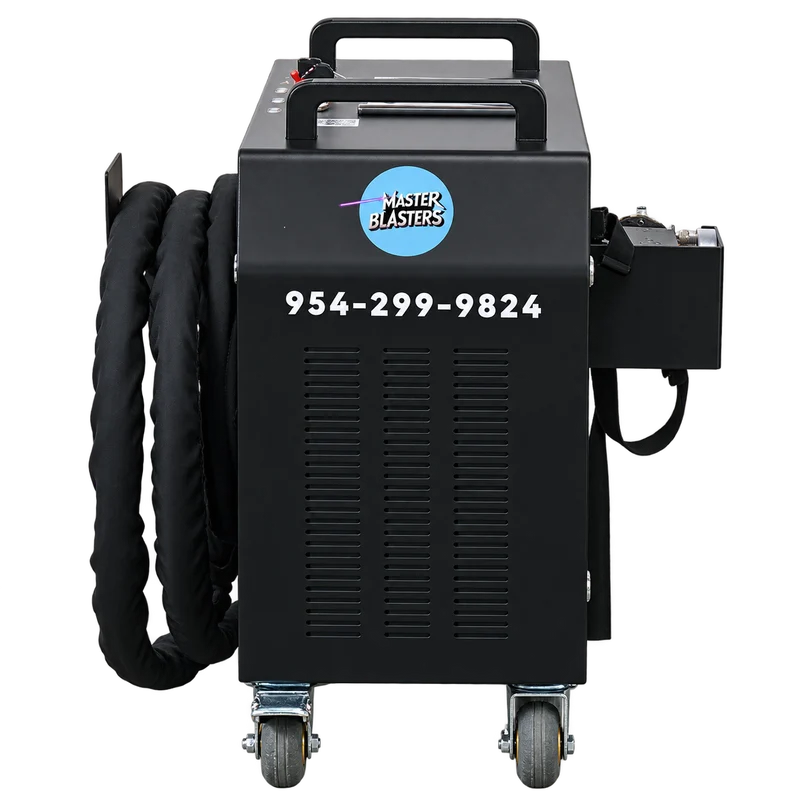 300W Master Blasters pulsed laser cleaning machine