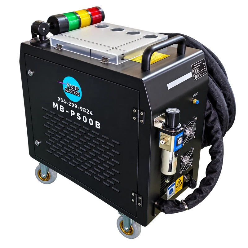 500W Master Blasters pulsed laser cleaning machine
